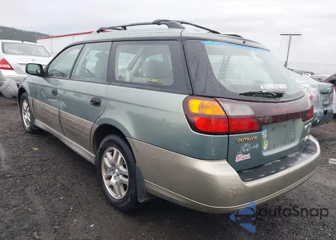 2003 Subaru Legacy Outback from USA, damaged, VIN 4S3BH675737625108